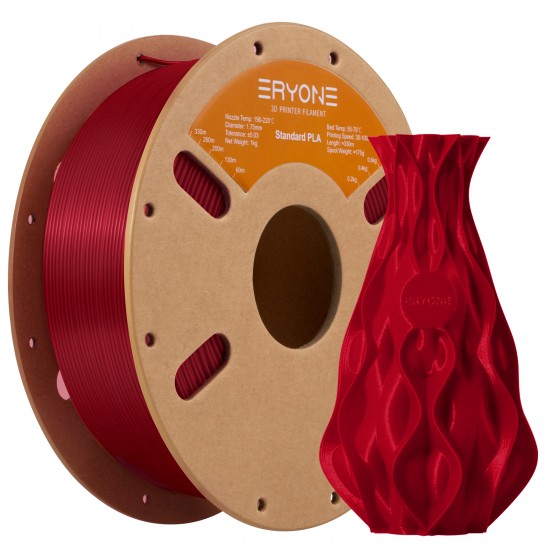 Eryone Standard PLA Rose Red / Rosé Rood Filament