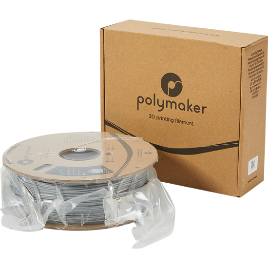 Polymaker PolyLite™ PLA Grey / Grijs Filament